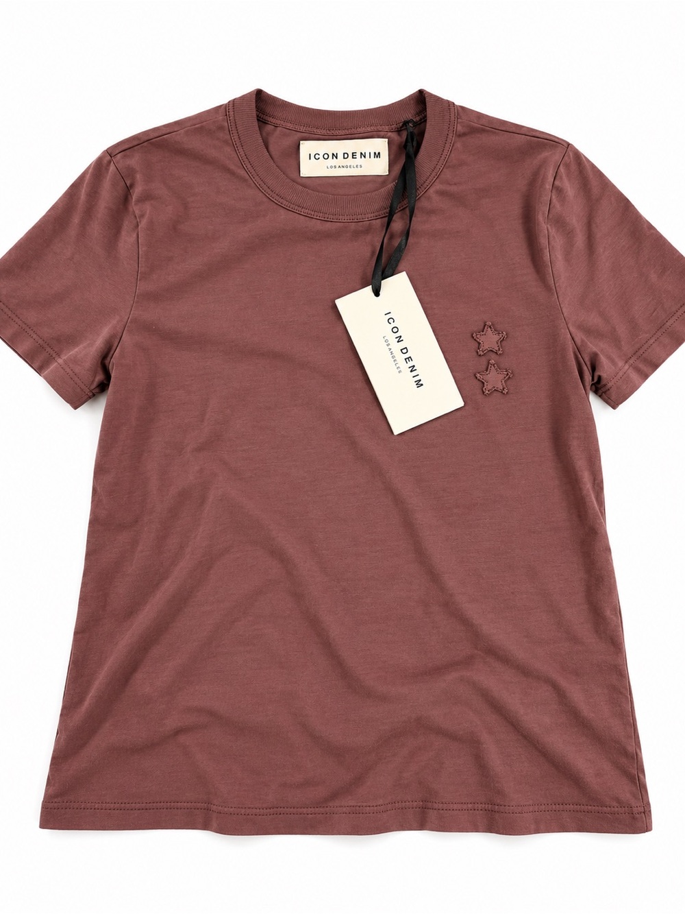 ICON Mauve Star Patch Short Sleeve Tee